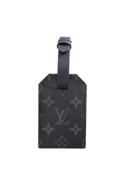 Louis Vuitton Black Monogram Eclipse Chapman Brothers Luggage Tag