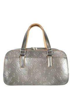 Louis Vuitton black Monogram Mat Shelton Bag