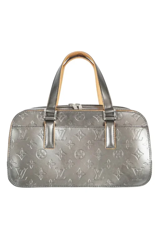 Louis Vuitton black Monogram Mat Shelton Bag