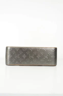 Louis Vuitton black Monogram Mat Shelton Bag