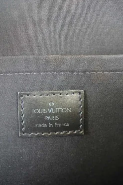 Louis Vuitton black Monogram Mat Shelton Bag