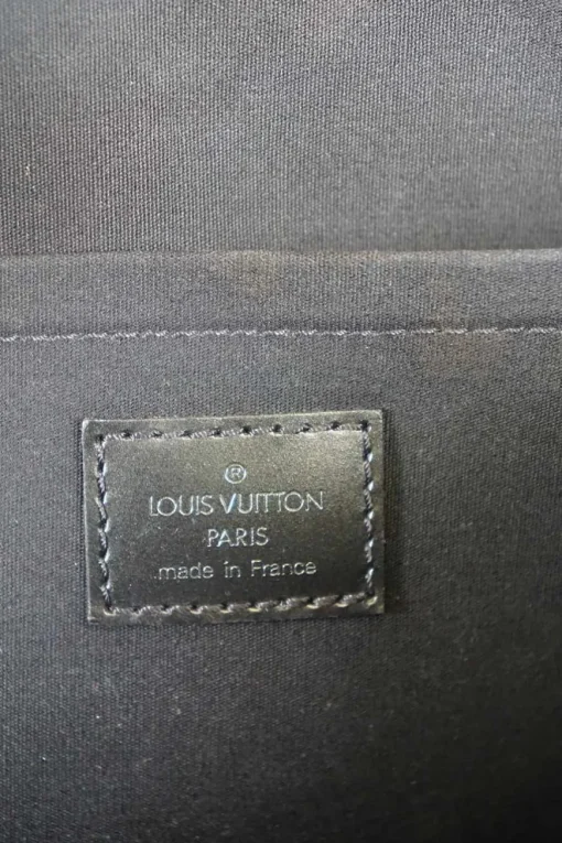 Louis Vuitton black Monogram Mat Shelton Bag