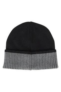 Louis Vuitton grey/black bonnet wool knit hat