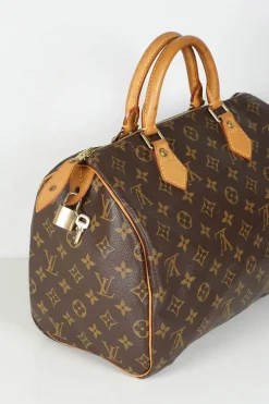 Louis Vuitton Speedy 30 monogram canvas handbag