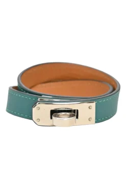 Malachite Green Kelly Double Tour Bracelet