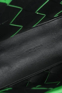 Medium Grass Intrecciato Leather Cabat Tote Bag
