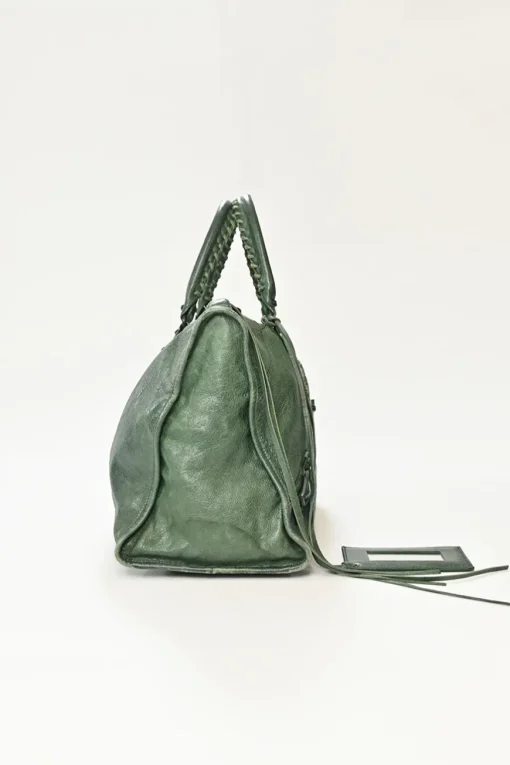 Medium Mystery Green Classic Work Bag