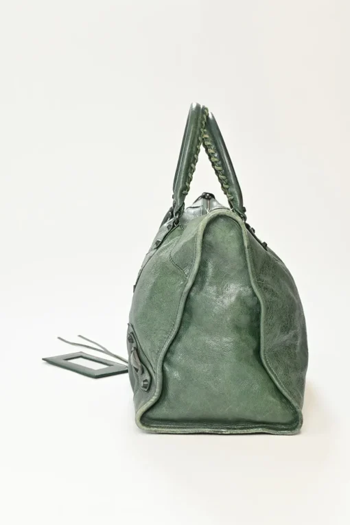 Medium Mystery Green Classic Work Bag