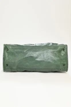 Medium Mystery Green Classic Work Bag
