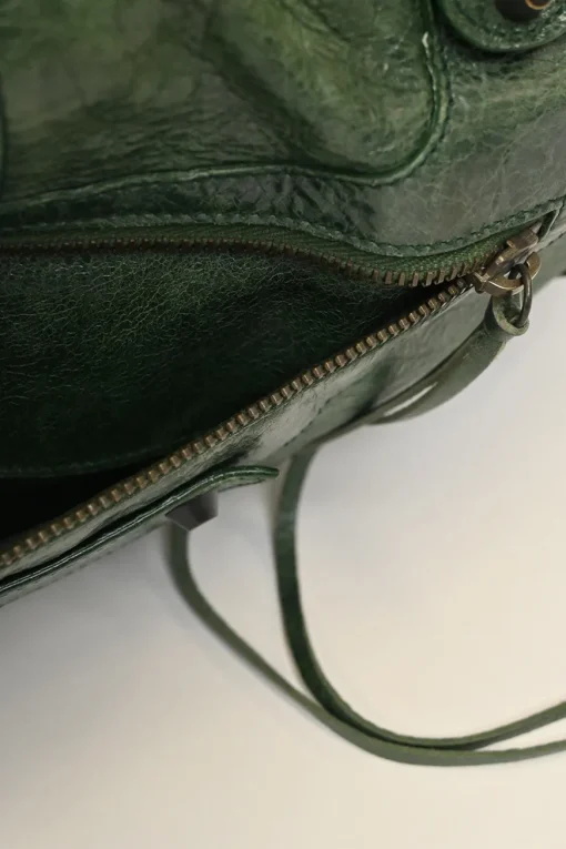 Medium Mystery Green Classic Work Bag