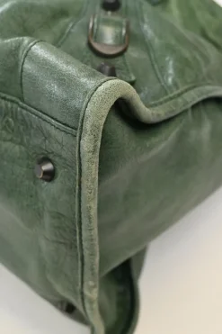 Medium Mystery Green Classic Work Bag