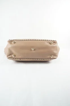 Medium Poudre rockstud calfskin tote bag
