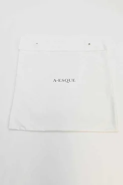 Metallic crinkle leather Basket 02 bag