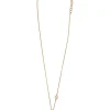 Mixed-metal Nanogram necklace with lobster clasp closure