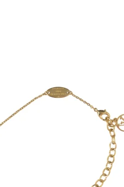 Mixed-metal Nanogram necklace with lobster clasp closure