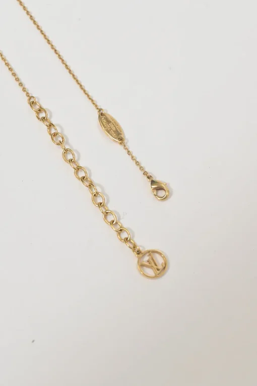 Mixed-metal Nanogram necklace with lobster clasp closure