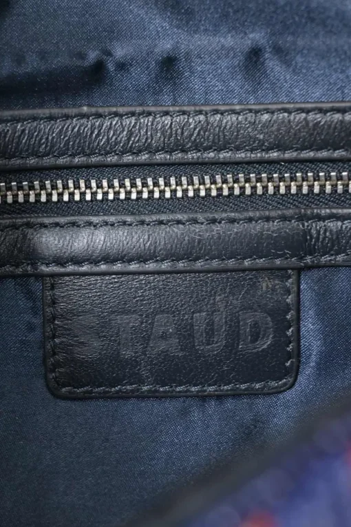 Multi-colour beaded leather Tommy shoulder bag