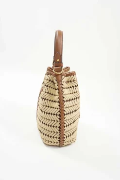 Natural Neeson Drawstring Bag