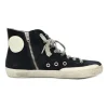 Navy Francy Suede High-top Sneakers