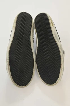 Navy Francy Suede High-top Sneakers