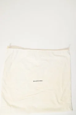 Navy grained calfskin leather Papier A6 Zip-Around tote bag