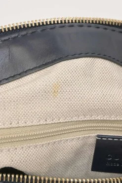 Navy Guccissima monogram canvas and leather Sukey tote with detachable shoulder strap