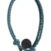 Navy Intrecciato knot bracelet