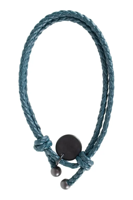 Navy Intrecciato knot bracelet