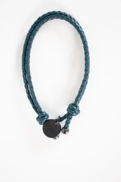 Navy Intrecciato knot bracelet