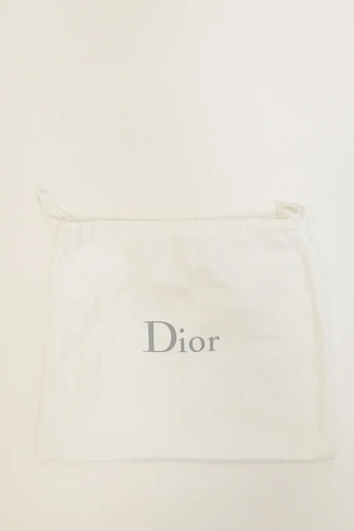 Navy Oblique canvas and leather saddle bag