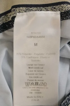Navy polyester-blend Olique monogram digi-print pull-on skinny pants
