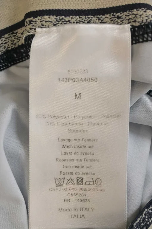 Navy polyester-blend Olique monogram digi-print pull-on skinny pants