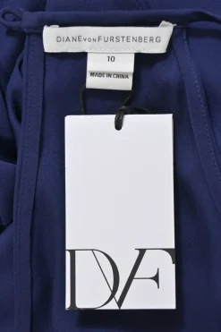 Navy silk-blend racerback blouson jumpsuit with drawstring waist