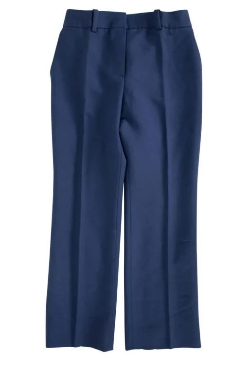 Navy straight pants