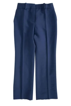 Navy straight pants