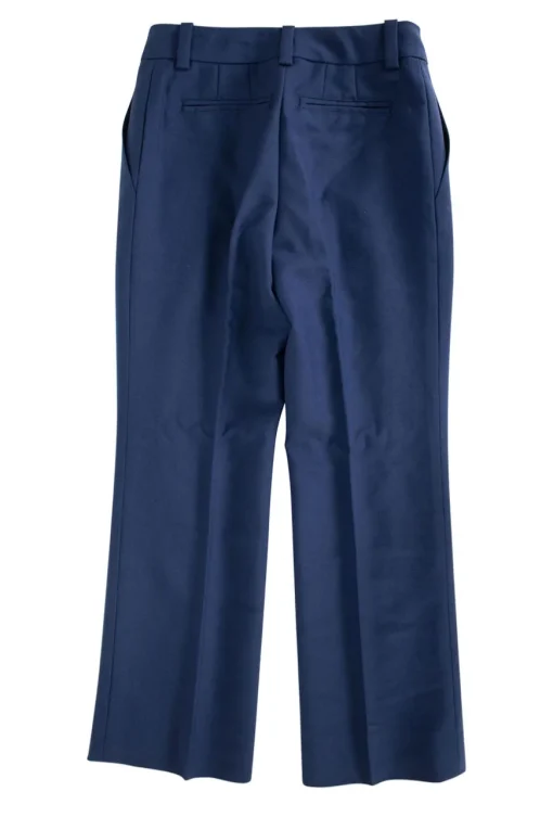 Navy straight pants