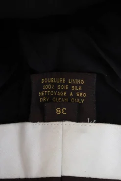 Navy straight pants