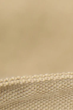 Neutral cotton-blend canvas high-waisted wide-leg utility pants