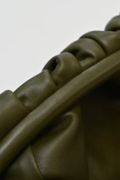 Olive Calfskin 'The Pouch' bag