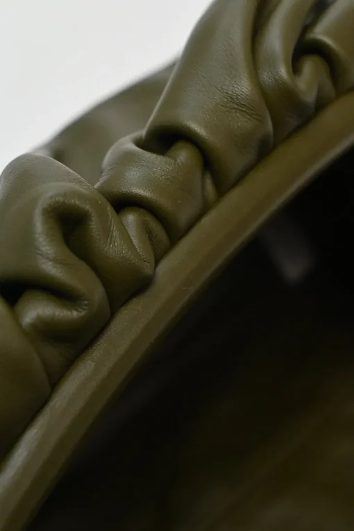 Olive Calfskin 'The Pouch' bag
