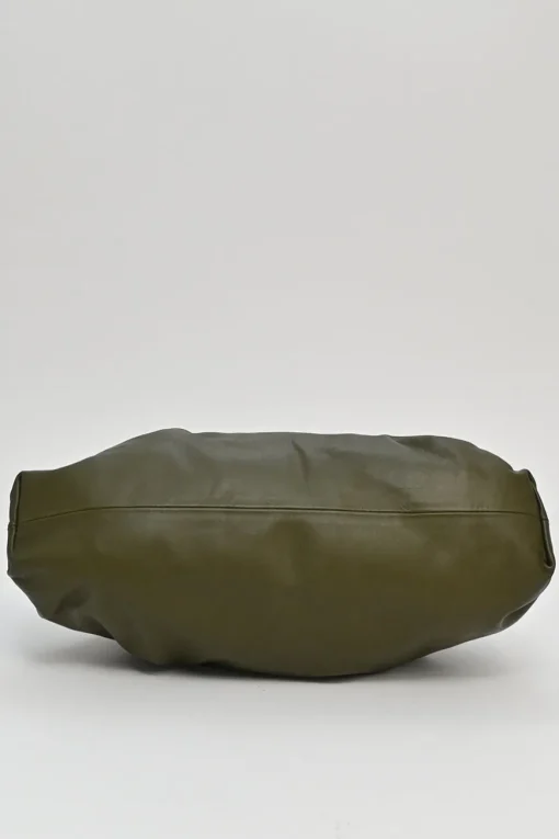 Olive Calfskin 'The Pouch' bag