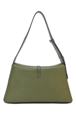 Olive green box calf calf leather 2020 Trifolio shoulder bag