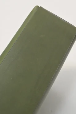 Olive green box calf calf leather 2020 Trifolio shoulder bag