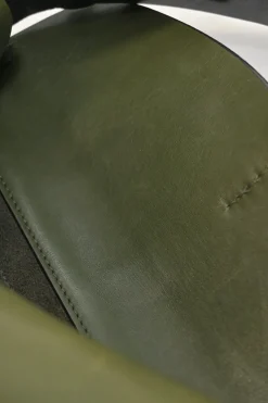 Olive green box calf calf leather 2020 Trifolio shoulder bag