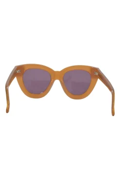 Orange and purple acetate and polycarbonate Anytime cat-eye sunglasses