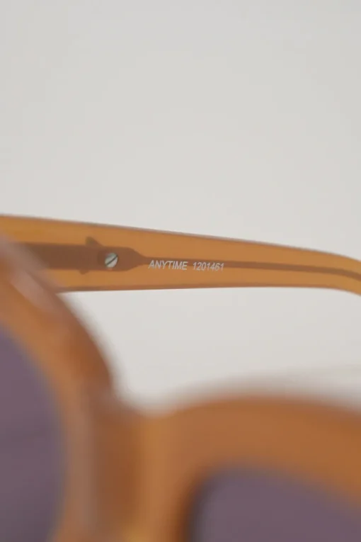 Orange and purple acetate and polycarbonate Anytime cat-eye sunglasses