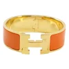 Orange Clic Clac H Bracelet