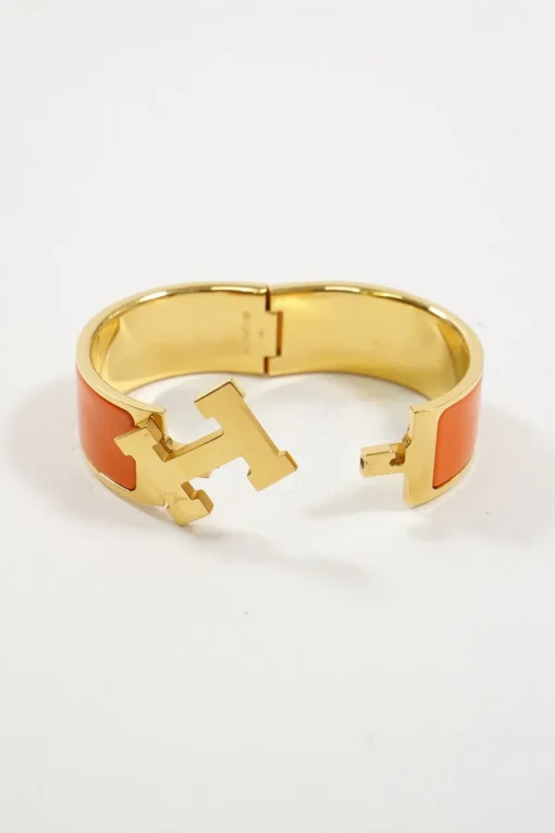 Orange Clic Clac H Bracelet
