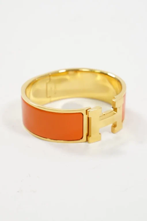 Orange Clic Clac H Bracelet