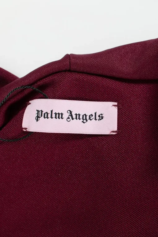 Palm Angels two piece set. Top is cropped zipped hoody top with front pocket.